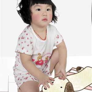2013年新款韩版儿童夏装 女童雪纺拼接牛仔上衣短袖