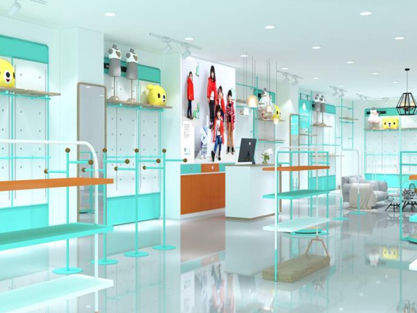 亲子印象婴童装店铺展示