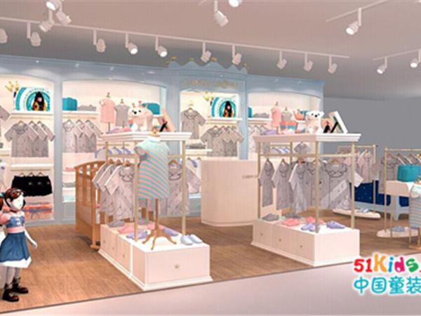 甜心皇冠时尚童装店铺展示