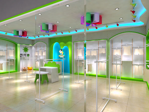 唯珂萌时尚童装店铺展示