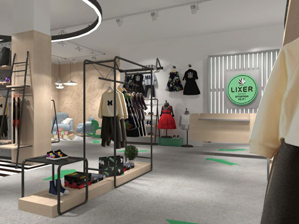 林馨儿时尚童装店铺展示