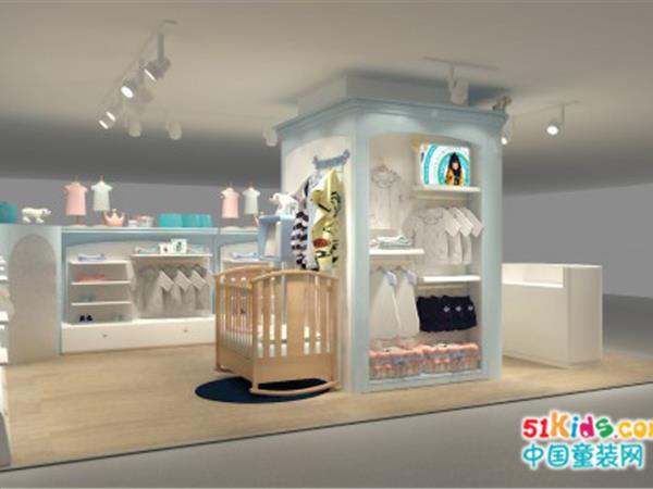 甜心皇冠时尚童装店铺展示