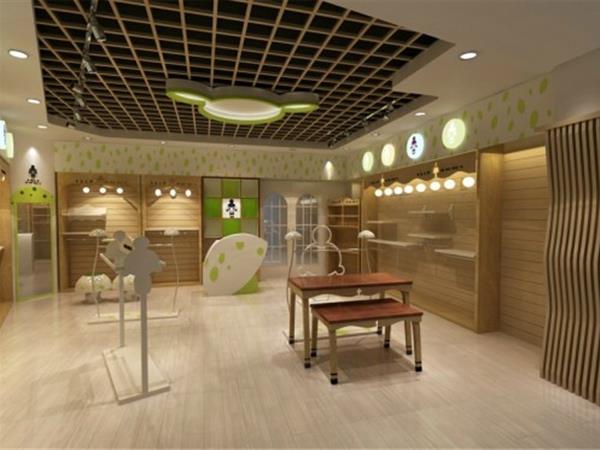 布岛小伊时尚童装店铺展示