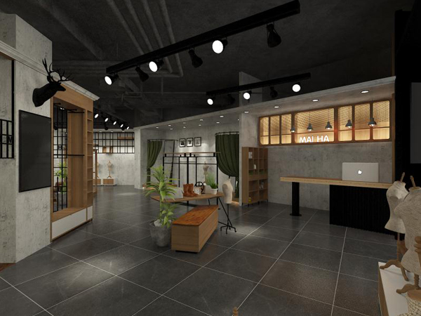 麦哈派青少年装店铺展示