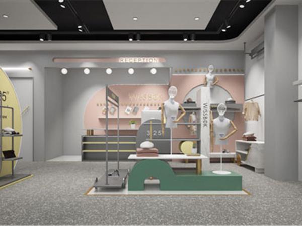韩米娜时尚童装店铺展示
