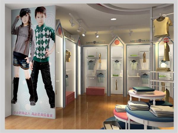 凯斯秀时尚童装店铺展示