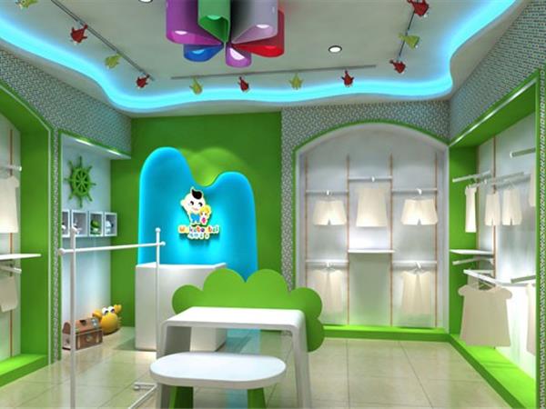 唯珂萌时尚童装店铺展示