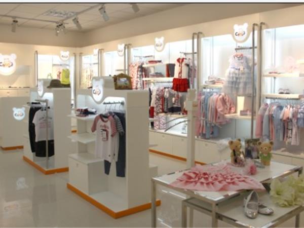 可米熊青少年装店铺展示