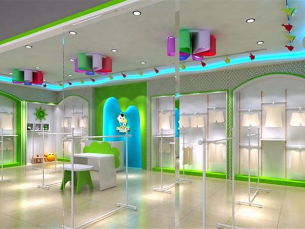 唯珂萌时尚童装店铺展示
