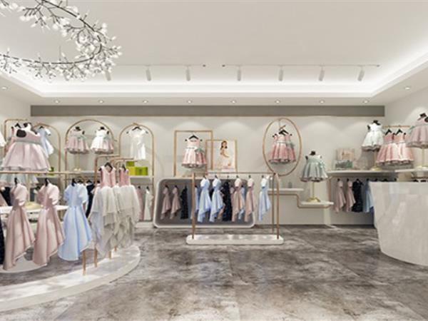 艾尼卡故事时尚童装店铺展示