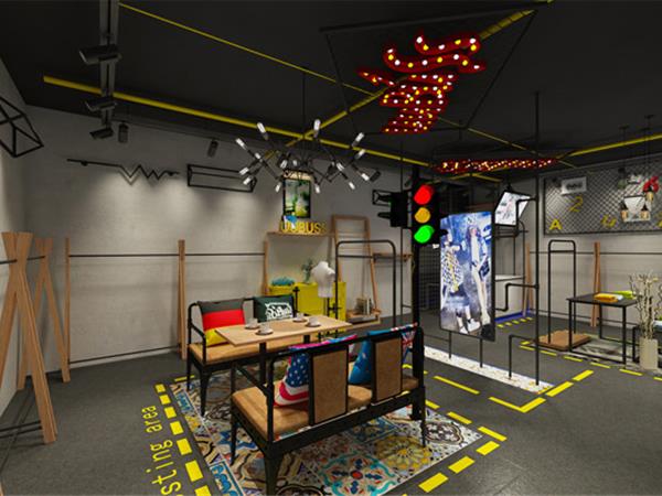 优优巴斯时尚童装店铺展示