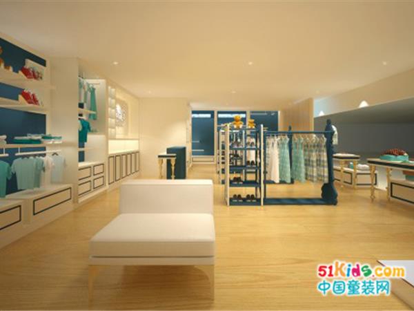 甜心皇冠时尚童装店铺展示
