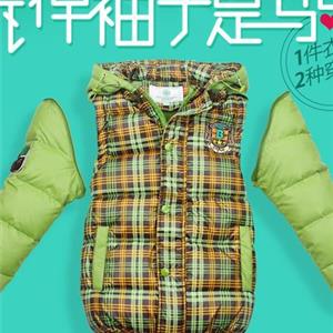 太阳雪人童装女童羽绒服供应