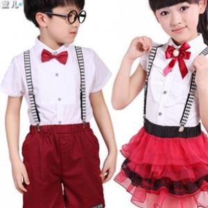 俊俏童儿童装女童拉丁舞演出服供应