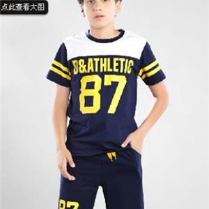 多力童装男童立领POLO衫供应