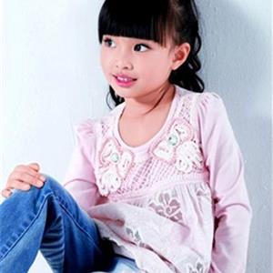 2013夏新款 韩国童装 男女童猴子蓝白条纹T恤 萌海军风短袖 实拍