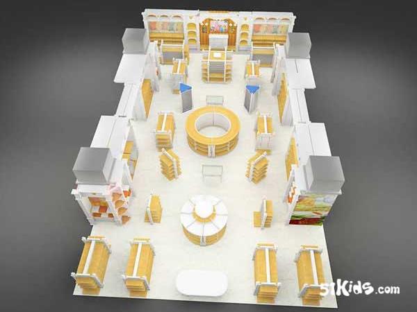 Toonsland时尚童装店铺展示