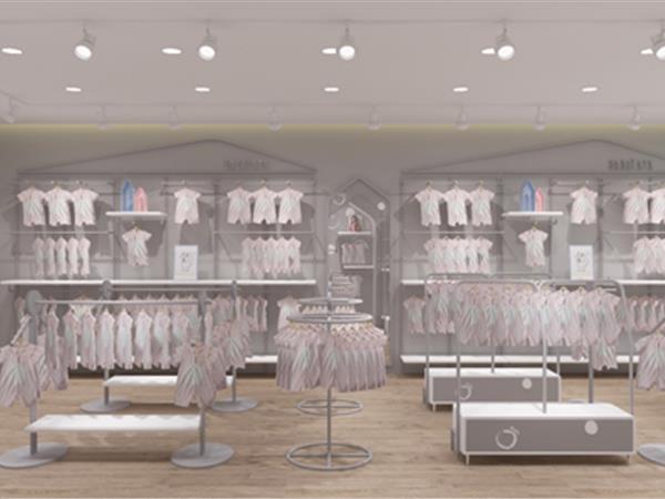 哒哒嗒嗒婴童装店铺展示