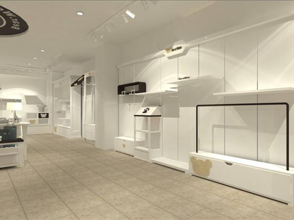 小熊哇噻时尚童装店铺展示