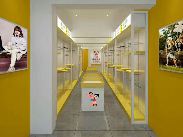 七仔七妹时尚童装店铺展示