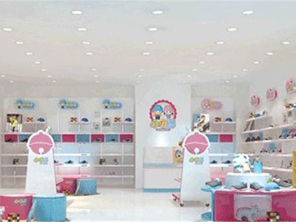 小叮当时尚童装店铺展示