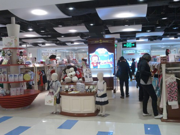 哈乐猴青少年装店铺展示