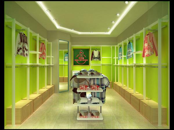 辛芭狗青少年装店铺展示