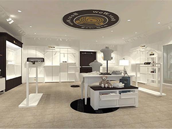 小熊哇噻时尚童装店铺展示