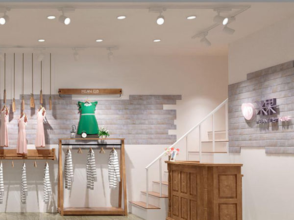 米果时尚童装店铺展示