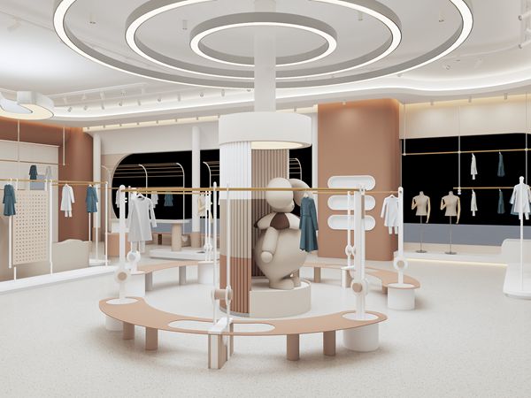 唛咖啦青少年装店铺展示
