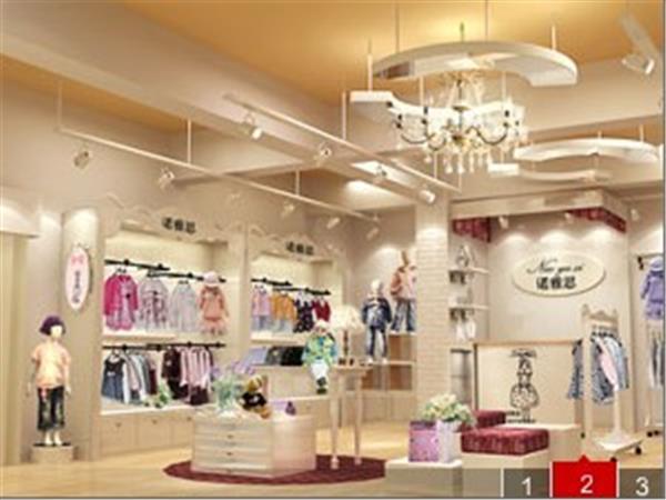 诺雅思青少年装店铺展示
