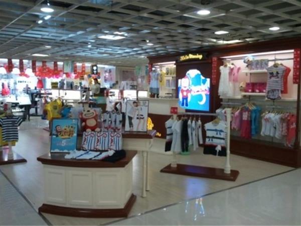 哈乐猴青少年装店铺展示