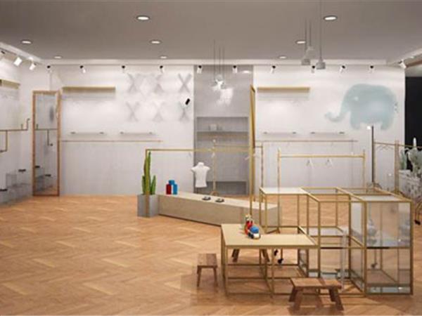 第素青少年装店铺展示
