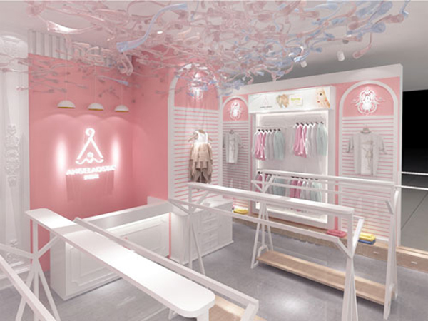奥斯塔婴童装店铺展示