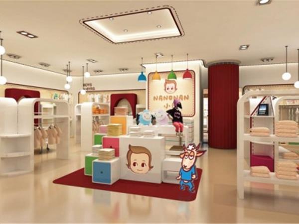 恒源祥小囡时尚童装店铺展示
