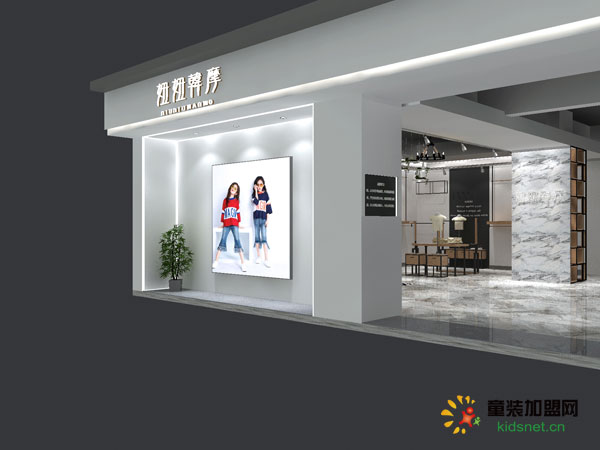 妞妞韩摩青少年装店铺展示