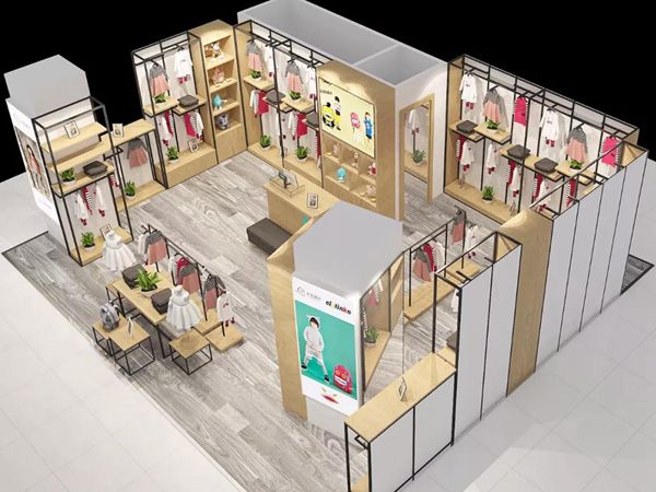 ELSTINKO时尚童装店铺展示