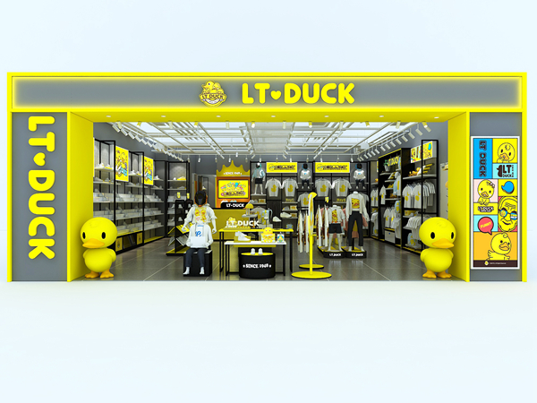 LT DUCK时尚童装店铺展示