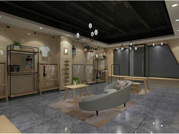 下一个奇迹时尚童装店铺展示