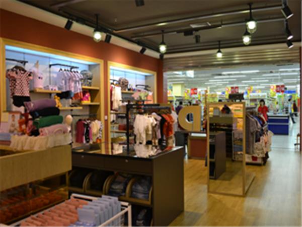 快活龙时尚童装店铺展示
