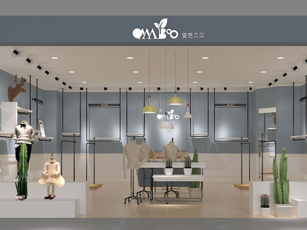 安尼贝贝时尚童装店铺展示