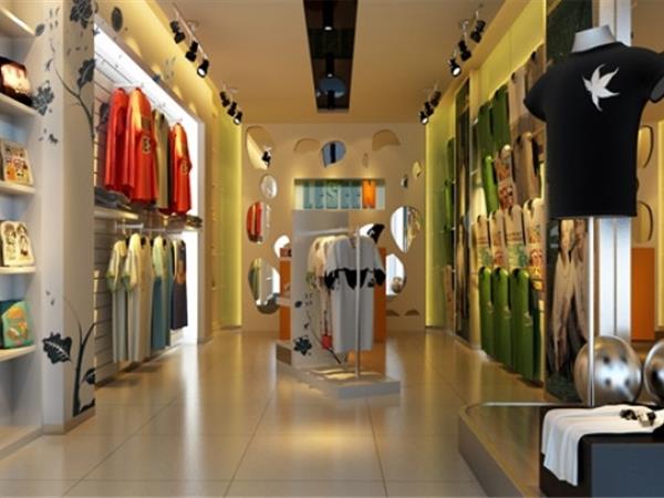 恋衫亲子装店铺展示