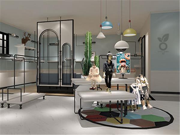 安尼贝贝时尚童装店铺展示