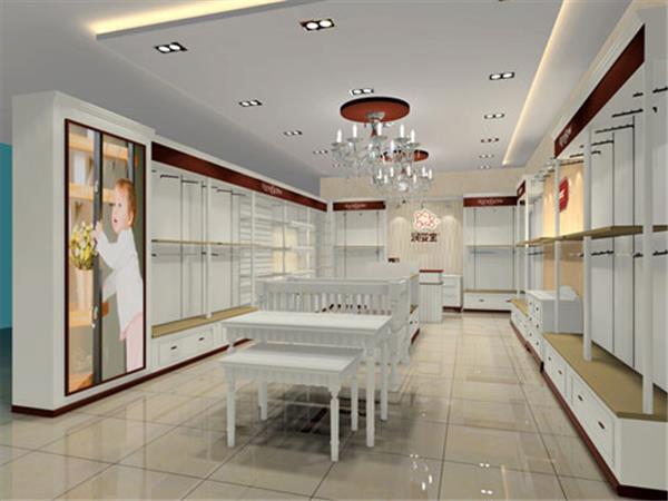 润婴宝婴童装店铺展示