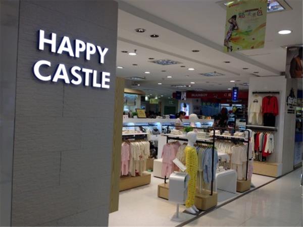 快乐城堡时尚童装店铺展示