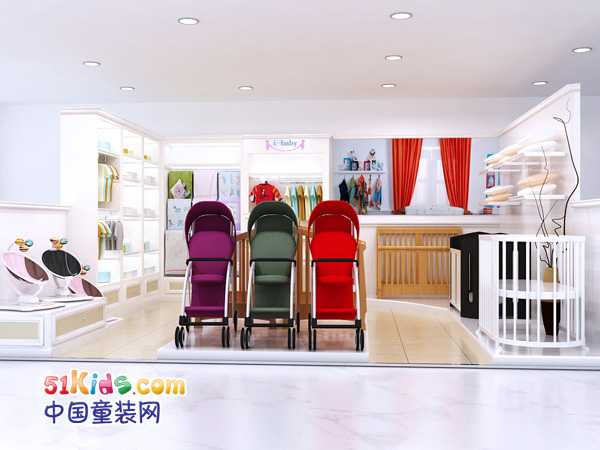 i-baby婴童装店铺展示
