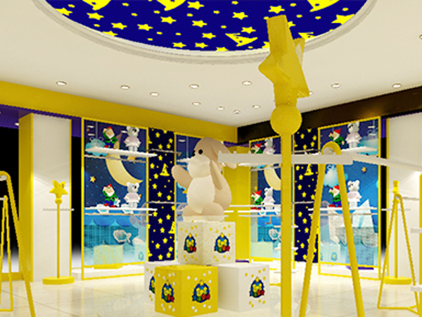 魔法童话时尚童装店铺展示