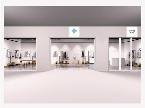 梦想号时尚童装店铺展示