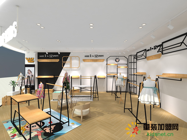 大头儿子时尚童装店铺展示