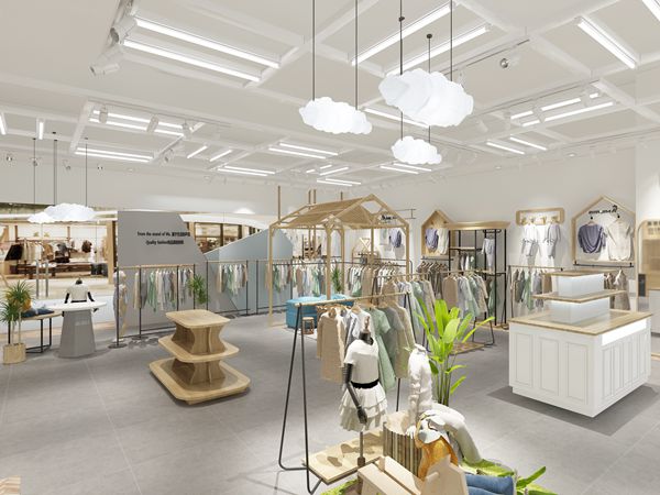 安米莉时尚童装店铺展示